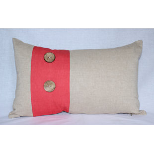 AUBURN TEXTILE Panels Cotton Lumbar Pillow