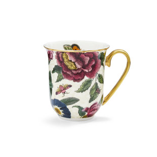 Spode, Creatures Of Curiosity - Cream Floral Mug