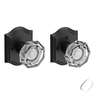 Crystal Door Knob with Baldwin Reserve Rosette