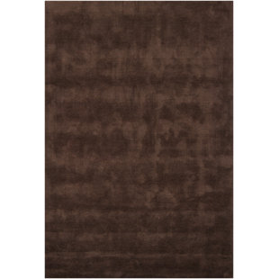 CHANDRA RUGS Clarissa Brown Solid Area Rug