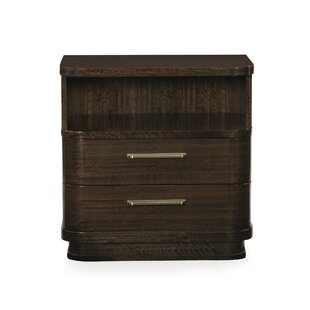 CARACOLE MODERN Modern Streamline Nightstand