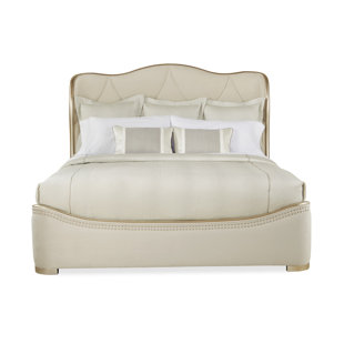 CARACOLE COMPOSITIONS Adela Upholstered Wingback Bed