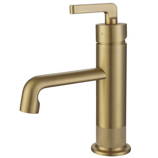 RBROHANT Single Hole Deck Mounted Bathroom Sink Faucet