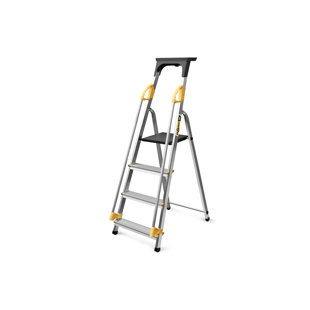 DRABEST UK DSPS 4 - Step Folding Small Step Ladder