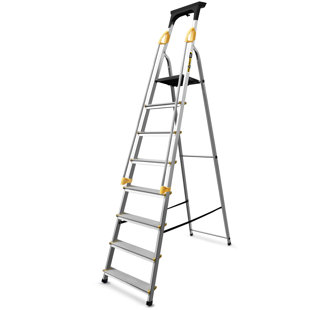 DRABEST UK DSPS 8 - Step Folding Small Step Ladder