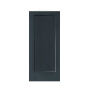 CALHOME 80'' Hollow Paneled Painted Sliding Closet Doors