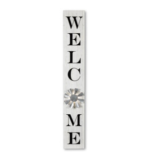 LONE ELM STUDIOS Welcome Porch Sign