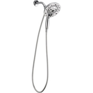 DELTA Universal Showering Components Fixed Shower Head with H2Okinetic Technology
