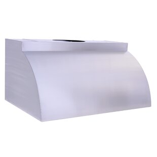 Prestige 42" Stainless Steel 2000 CFM Convertible Wall Range Hood with Baffle Filter