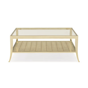 CARACOLE CLASSIC Pattern Recognition Rectangular Coffee Table