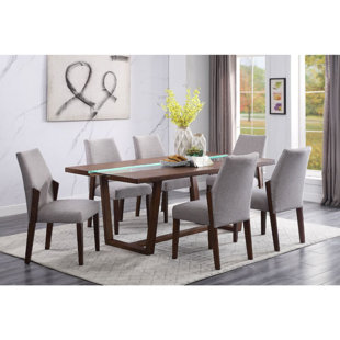 ORREN ELLIS Aleane 40" Trestle Dining Table