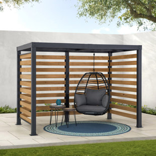 SUNJOY Outdoor Patio Small Space Pergola Marao - 191cm x 313cm