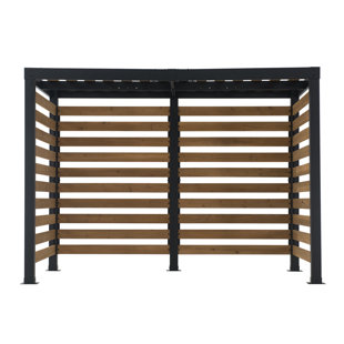 SUNJOY SummerCove 10 ft. x 6 ft. Small Space Pergola