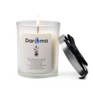 DAROMA Moring Mist Scented Jar Candle
