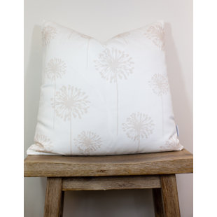 BENE BOUTIQUE Floral Cotton Indoor/Outdoor Pillow Cover