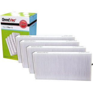 GoodVac Replacement HEPA Filter to fit Honeywell HEPA Clean Air Purifiers HHT270W / HHT290WHD (Set of 4)