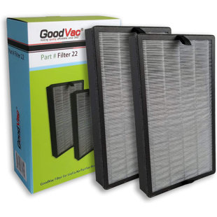 Goodvac H13 True Hepa Filter Kit (2 Filters) Compatible With Inofia 1539 (pm1539) (Set of 2)