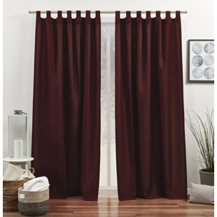EIDER & IVORY™ Jianyu Polyester Semi Sheer Curtains / Drapes Pair (Set of 2)