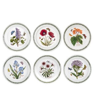 Portmeirion Botanic Garden Plate Salad 8.5" (Set of 6)