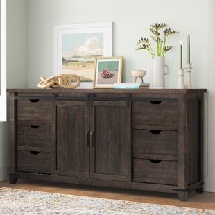 LAUREL FOUNDRY MODERN FARMHOUSE® Hebden 70'' Solid Wood Sideboard