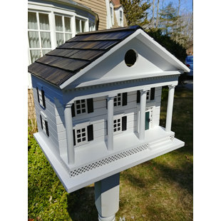 HOME BAZAAR Signature Series Madison Manor 12.5 in x 14 in x 11.5 in Birdhouse