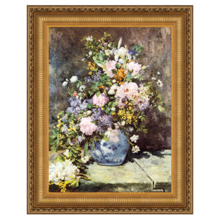 VAULT W ARTWORK " Vase Of Flowers, 1886 " by Pierre-Auguste Renoir