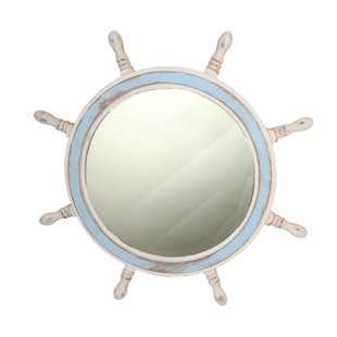 BREAKWATER BAY Acel Round Wall Mirror