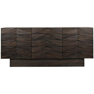 NOIR TRADING INC. Drake 75'' Solid Wood Sideboard