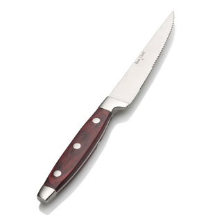 Bon Chef Elegant 4.25'' Serrated Steak Knife (Set of 12)