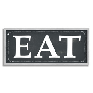 STUPELL INDUSTRIES " EAT " by ND Art