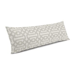 THE PILLOW COLLECTION Sunbrella®Fretwork Geometric Indoor/Outdoor Throw Pillow