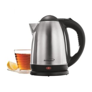 Brentwood Stainless Steel Electric Tea Kettle