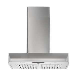 Kobe Range Hoods 30" Stainless Steel 680 CFM Ducted (Vented) Wall Range Hood with Baffle Filter