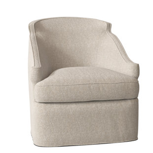 AMBELLA Barbara Upholstered Swivel Armchair