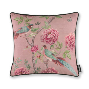 PALOMA HOME Vintage Chinoiserie Blossom 43X43Cm Ppoly Filled Cushion