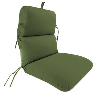 SOL 72 OUTDOOR™ 22" x 45" Outdoor Chair Cushion with Ties and Loop