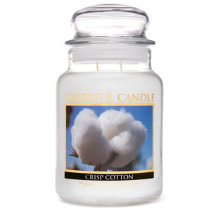 A CHEERFUL CANDLE LLC Fresh Scented Jar Candle