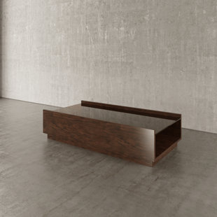 CASA ISPIRATA Continental Floor Shelf 1 Coffee Table with Storage