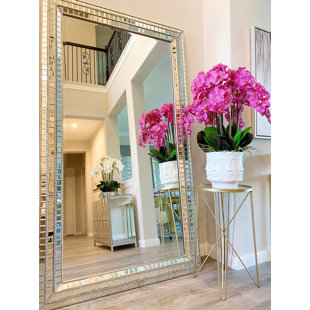 CFA DESIGN GROUP Matte Visage Vase with Pink Orchids