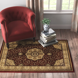 LARK MANOR Heritage area rug Machine Woven Red