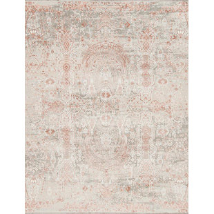 SAMAD RUGS Mykonos Ikat Red Area Rug