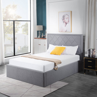 ZIPCODE DESIGN Croftwood Upholstered Ottoman Bed
