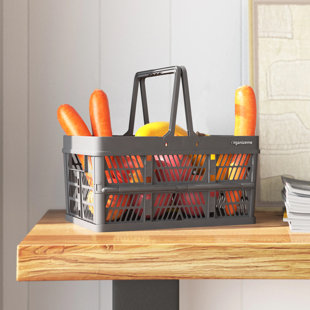 ORGANIZEME Collapsible Plastic Basket