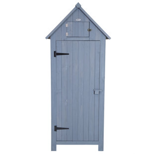 CHARLES BENTLEY 207,7 83,8 cm x 31 cm 274 cm Geräteschuppen Manzella aus Massivholz