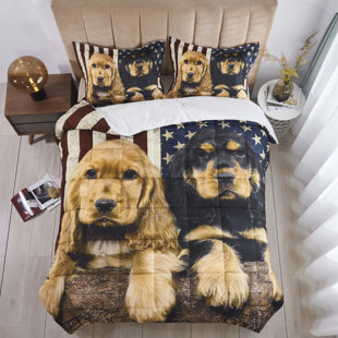 HOMECHOICE INTERNATIONAL GROUP Size Box Stitch Animal Print Comforter Set
