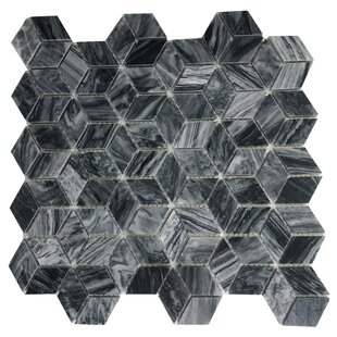 NOVOTILESTUDIO Calabria 2" x 2" Marble Honeycomb Mosaic Wall & Floor Tile