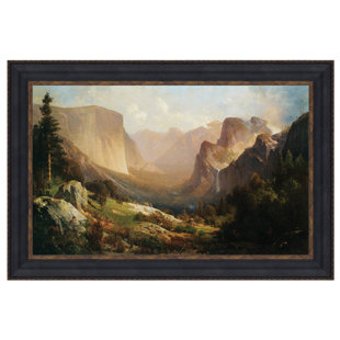 VAULT W ARTWORK " View Of Yosemite Valley, 1865 " by Thomas Hill