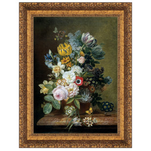 VAULT W ARTWORK " Still Life With Flowers, 1839 " by Eelke Jelles Eelkema