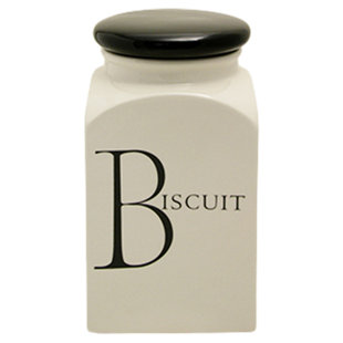 FAIRMONT AND MAIN LTD Script Kitchen Ceramic / Porcelain Jar