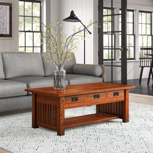 MILLWOOD PINES Linnea Solid Wood Coffee Table